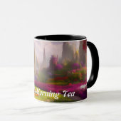 Susans Morning Tea Personalisiert anpassbar Tasse (VorderseiteRechts)