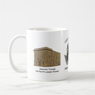 Susanville Freimaurerhäuschen-Gründer-Tasse Kaffeetasse