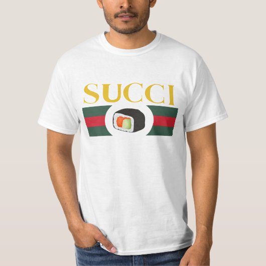 Suschi Lovers Funny gnocchi Logo neues Geschenk T-Shirt (Vorderseite)