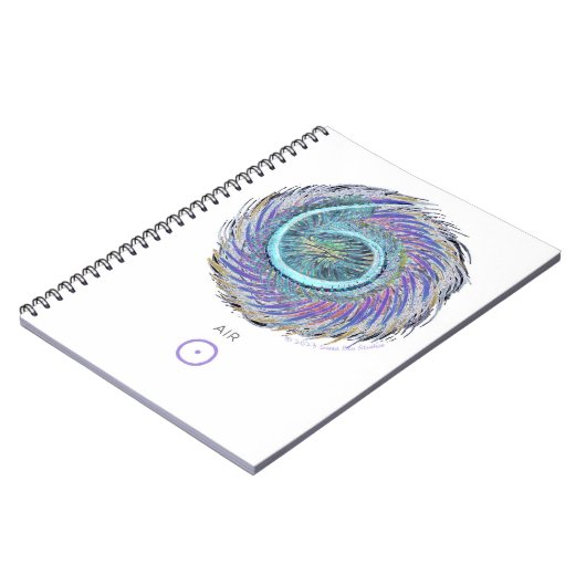 Susea Blu Studios Air Notebook Notizblock (Linke Seite)