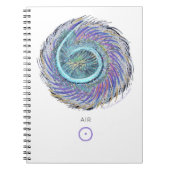 Susea Blu Studios Air Notebook Notizblock (Vorderseite)