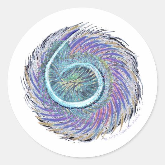 Susea Blu Studios Air Sticker (Vorderseite)