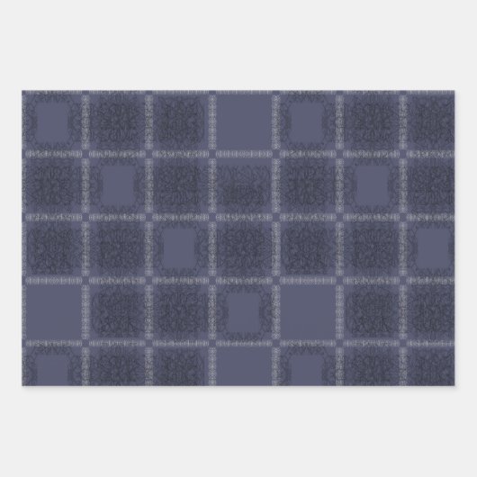 Susea Blu Studios Blitze (Nacht) Wrapping Paper Geschenkpapier Set (Vorderseite 2)