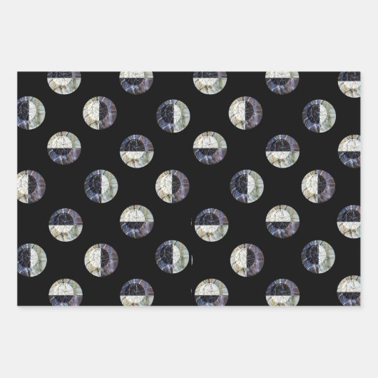 Susea Blu Studios Blitze (Nacht) Wrapping Paper Geschenkpapier Set (Vorderseite 3)