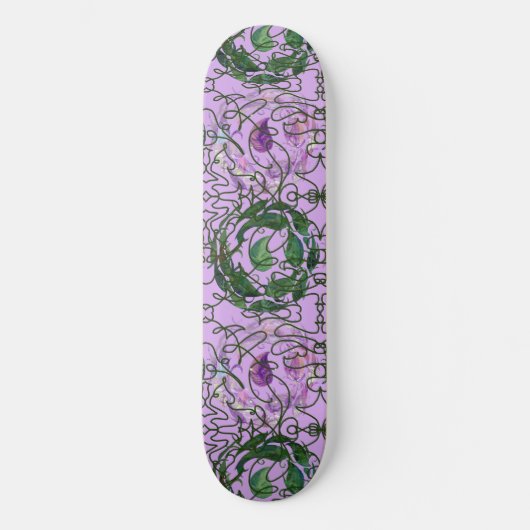 Susea Blu studios Earth Vine Skateboard Deck (Vorderseite)