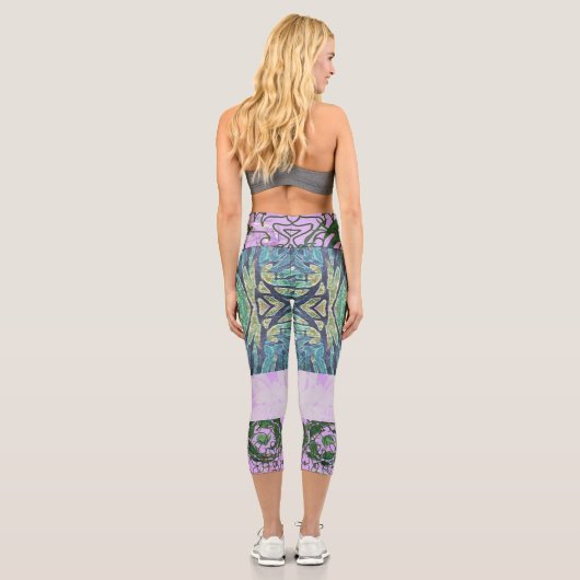 Susea Blu studios Elemental Kaleidoscope Leggings (Rückseite)