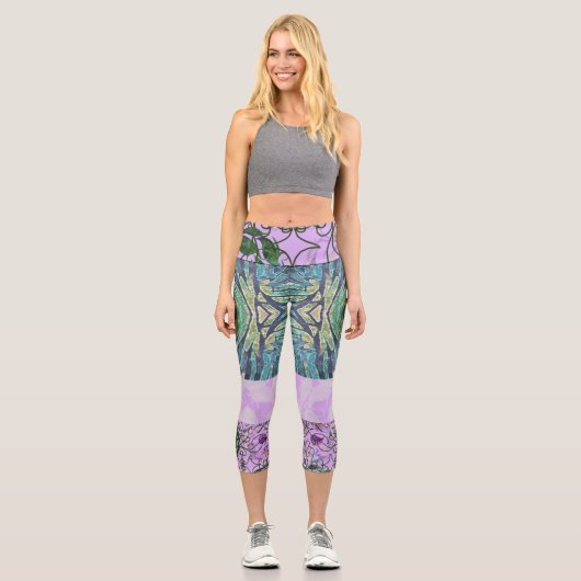 Susea Blu studios Elemental Kaleidoscope Leggings (Vorderseite)