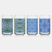 Susea Blu studios Feather Can Glasses Dosenglas (Links)