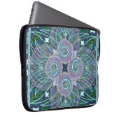 Susea Blu Studios Feather Laptop Sleeve (Vorne Rechts)