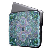 Susea Blu Studios Feather Laptop Sleeve (Vorderseite Links)