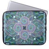 Susea Blu Studios Feather Laptop Sleeve (Vorderseite)