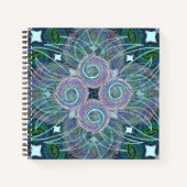 Susea Blu Studios Feather Notebook Notizblock (Vorderseite)