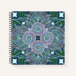 Susea Blu Studios Feather Notebook Notizblock