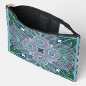 Susea Blu Studios Feather Pouch (groß) Zubehörtasche (Offen)