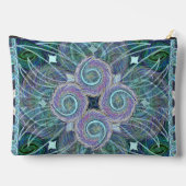 Susea Blu Studios Feather Pouch (groß) Zubehörtasche (Rückseite)