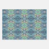 Susea Blu Studios Feather Wrapping Paper Geschenkpapier Set (Vorderseite 2)