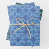Susea Blu Studios Feather Wrapping Paper Geschenkpapier Set (Beispiel)