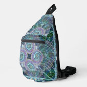 Susea Blu Studios Feder-Tragetasche Crossbody Bag (Rechte Ecke)