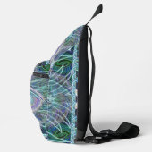 Susea Blu Studios Feder-Tragetasche Crossbody Bag (Rechts)
