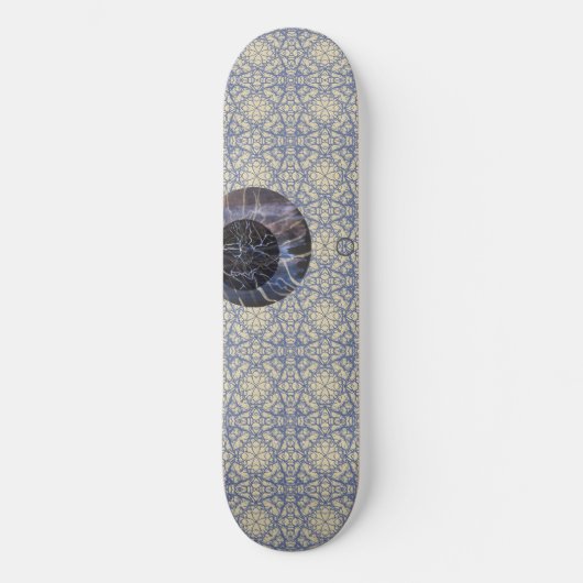 Susea Blu Studios Fire Flicker Skateboard Deck (Vorderseite)