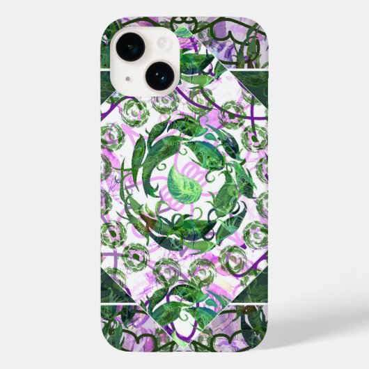 Susea Blu Studios Garden iPhone Case (Rückseite)