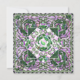 Susea Blu Studios Garden Mandela Card Karte