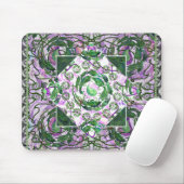 Susea Blu Studios Garden Mouse Pad Mousepad (Mit Mouse)
