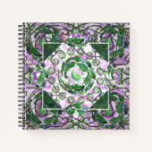 Susea Blu Studios Garden Notebook Notizblock (Vorderseite)