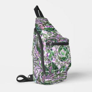 Susea Blu Studios Garten-Schlingentasche Crossbody Bag