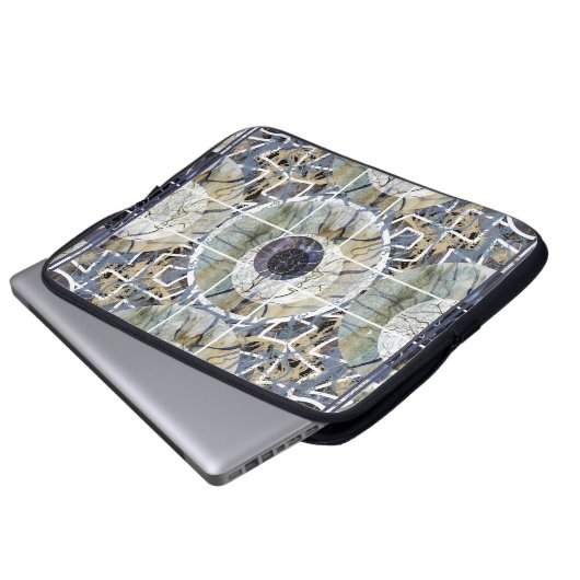 Susea Blu Studios Lightning Laptop Sleeve (Vorne Knopf)