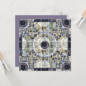 Susea Blu Studios Lightning Mandela Card Karte (Vorderseite/Rückseite Beispiel)