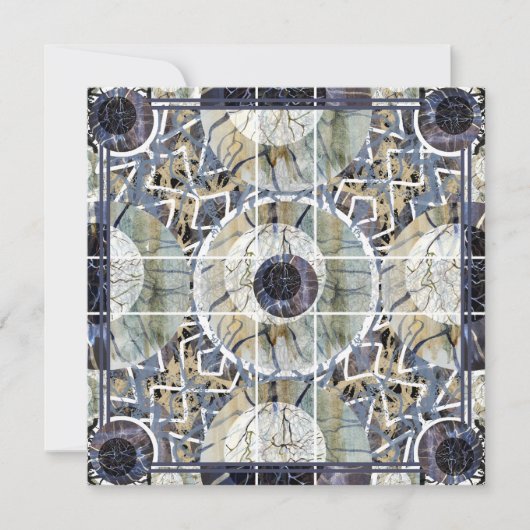 Susea Blu Studios Lightning Mandela Card Karte (Vorderseite)