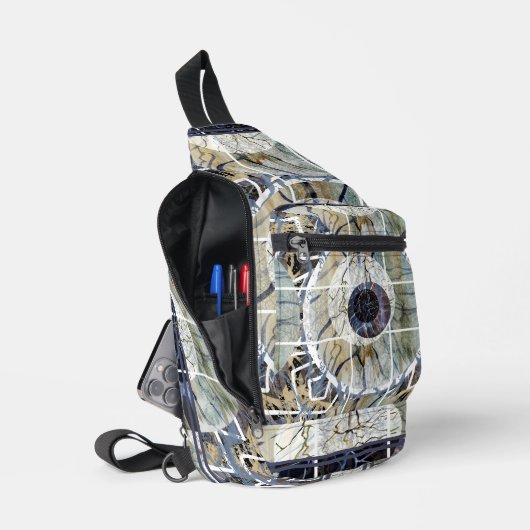 Susea Blu Studios Lightning Sling Bag (Offen)