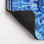 Susea Blu studios Water Mandela Mouse Pad Mousepad (Ecke)