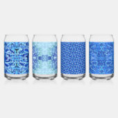 Susea Blu studios Wave Can Glasses Dosenglas (Links)