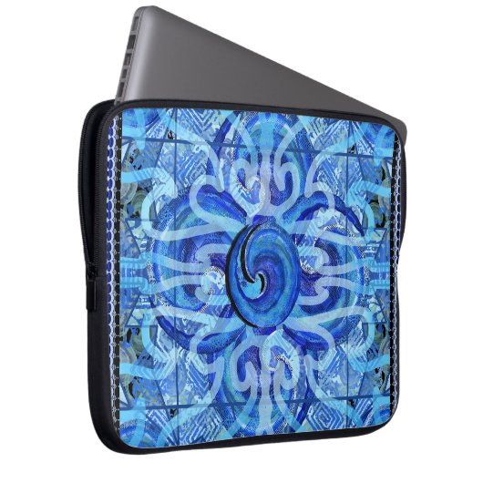 Susea Blu Studios Wave Laptop Sleeve (Vorne Rechts)