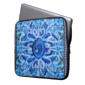 Susea Blu Studios Wave Laptop Sleeve (Vorderseite Links)