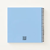 Susea Blu Studios Wave Notebook Notizblock (Rückseite)