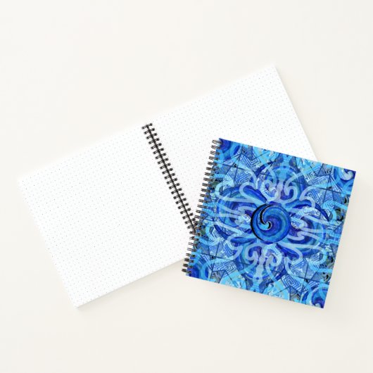 Susea Blu Studios Wave Notebook Notizblock (Innenseite)