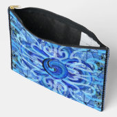 Susea Blu Studios Wave Pouch (groß) Zubehörtasche (Offen)
