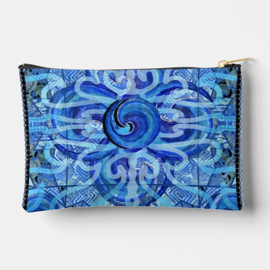 Susea Blu Studios Wave Pouch (klein) Zubehörtasche (Rückseite)