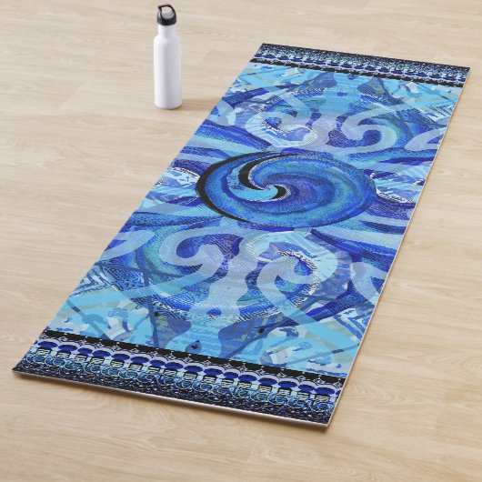 Susea Blu Studios Wave Yoga Mat Yogamatte (Beispiel)