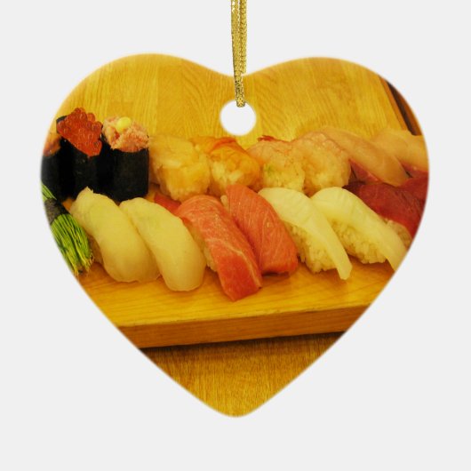 Sushi 司 keramik ornament (Vorne)