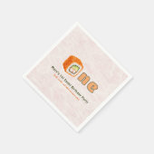 Sushi- 1st Birthday Serviette (Ecke)