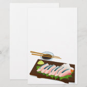 Sushi-2-Stationery Briefpapier (Vorne/Hinten)