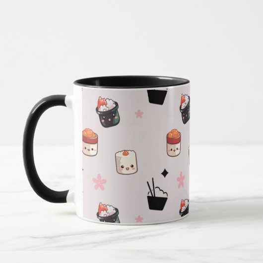 Sushi ad Rice Kawaii Tasse (Links)