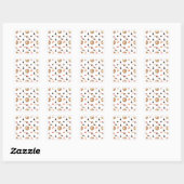 Sushi and Ramen Pattern Design Sticker (Blatt)