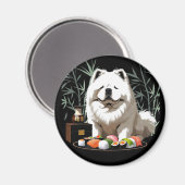 SUSHI ANYONE - Cream Chow  Magnet (Vorderseite/Rückseite)