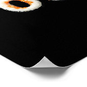 Sushi Art - japanische Küche Briefing Design Poster (Ecke)