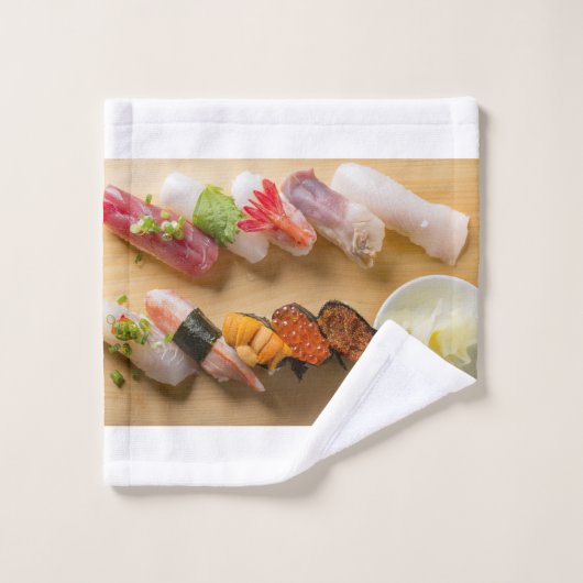 Sushi Art Towel Set – Fresh Japanese Flavor (Waschlappen)